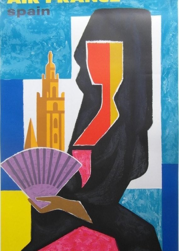 Art travel poster