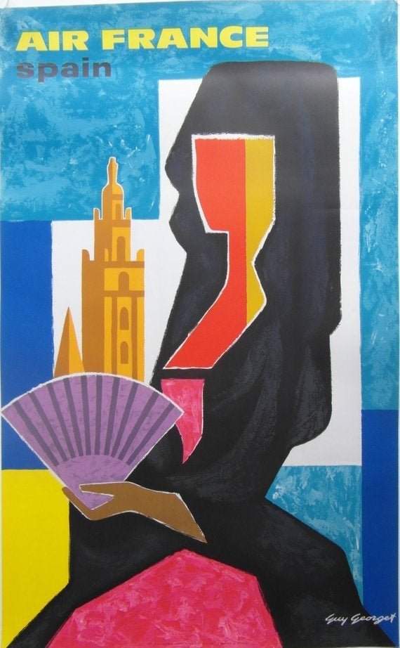 Art travel poster