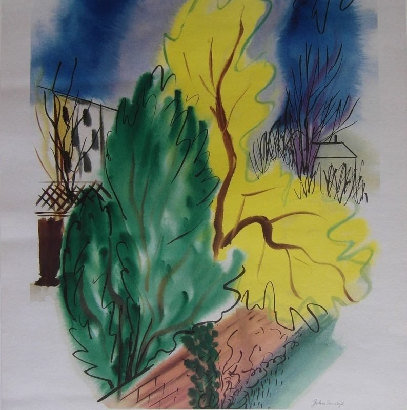 Original 1962 London Underground Springtime Poster by John Farleigh