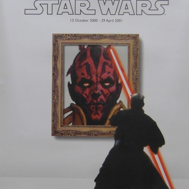 Original Star Wars Small Format Exhibition Poster