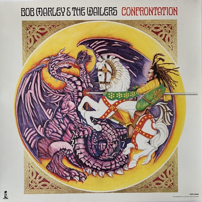 Rare Original 1983 Bob Marley ‘Confrontation’ Promotional Poster